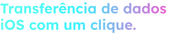 transferência de dados do iOS