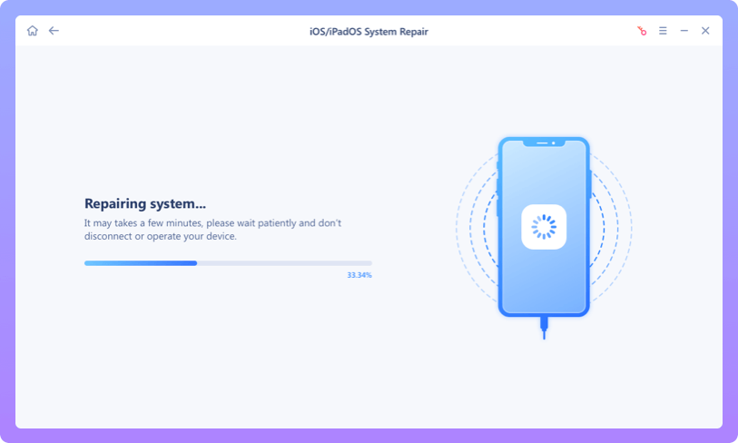 Fix iOS System Issues step 3