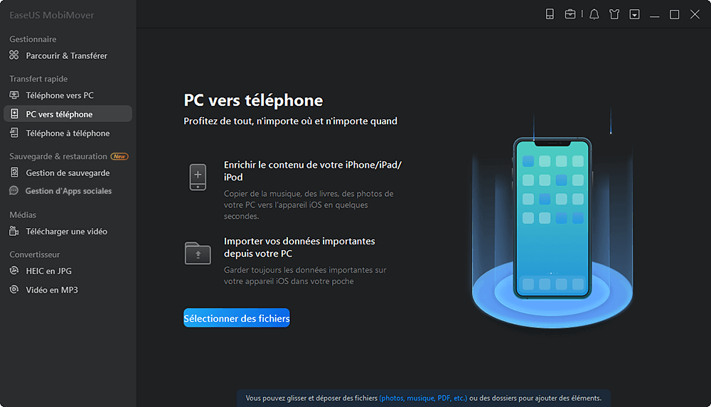 comment transférer de la musique de l'ordinateur vers l'iPad - étape 1