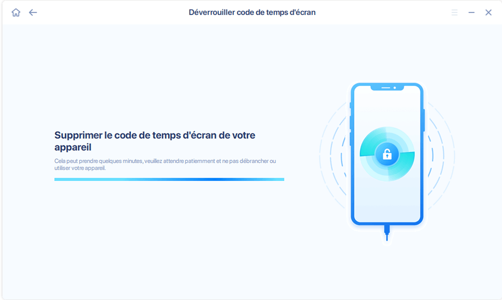 Désactiver Temps d'écran - Étape 4