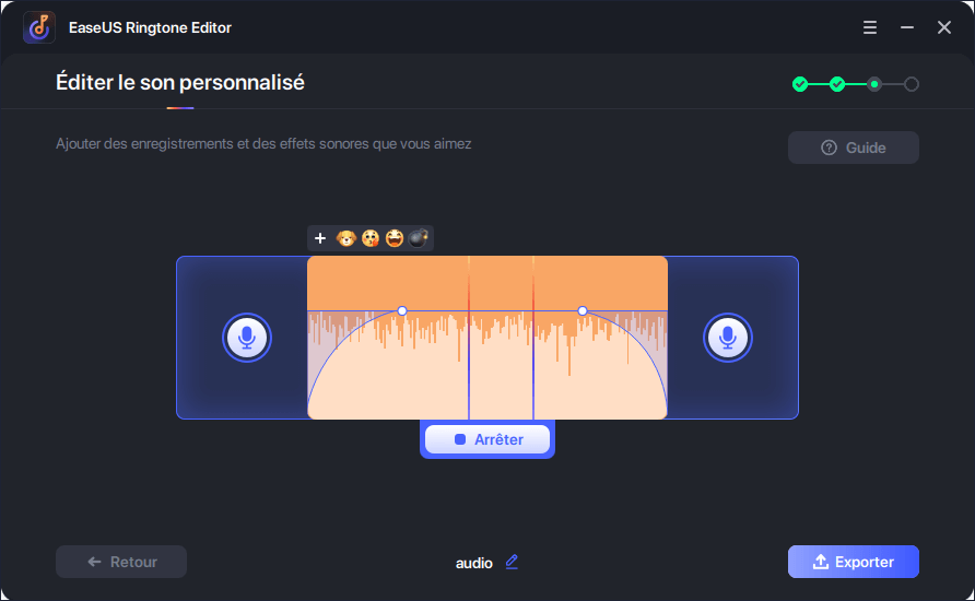 exporter la sonnerie