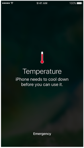 iphone überhitzen