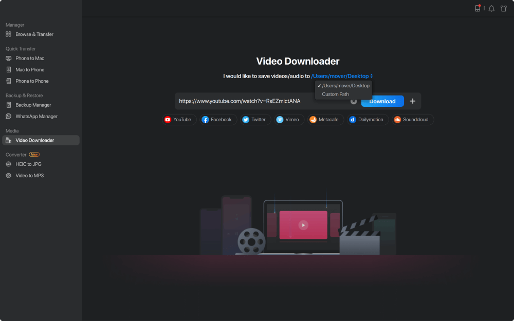 download video from mac to iphone