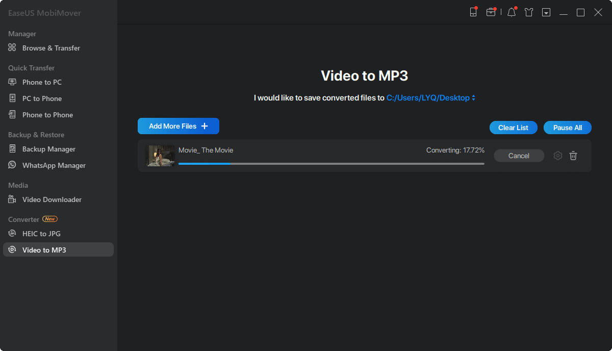 How to Download Multiple  Videos to MP3 - EaseUS