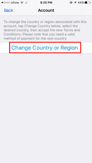 How to change App Store country from your Phone