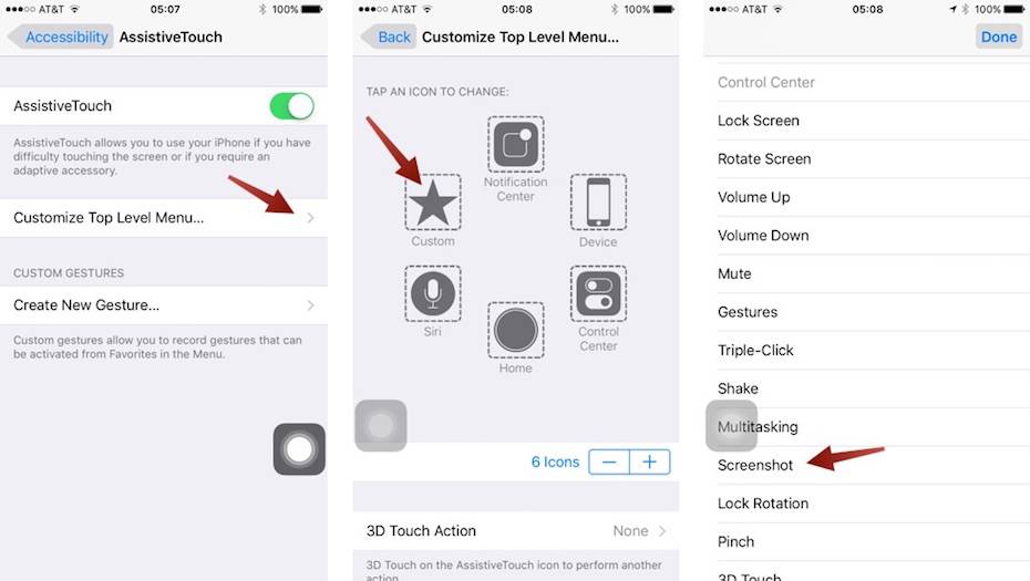 How to Screenshot Iphone 7? 2