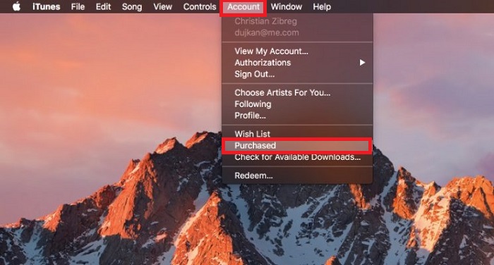 Descargar música de iTunes