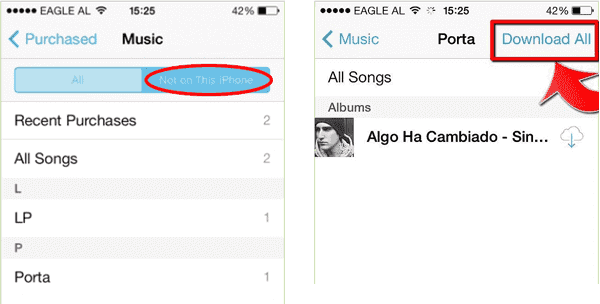 How to download music from  to iPhone?