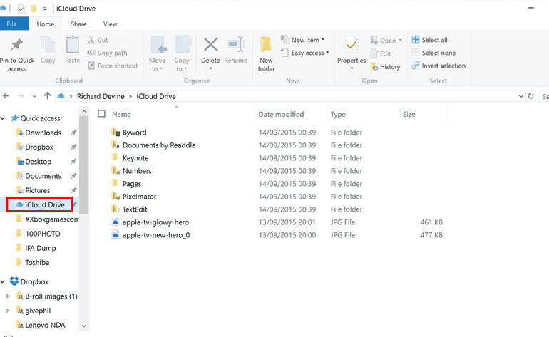 Transférer des données d'un PC vers un iPhone / iPad sans iTunes en utilisant iCloud Drive