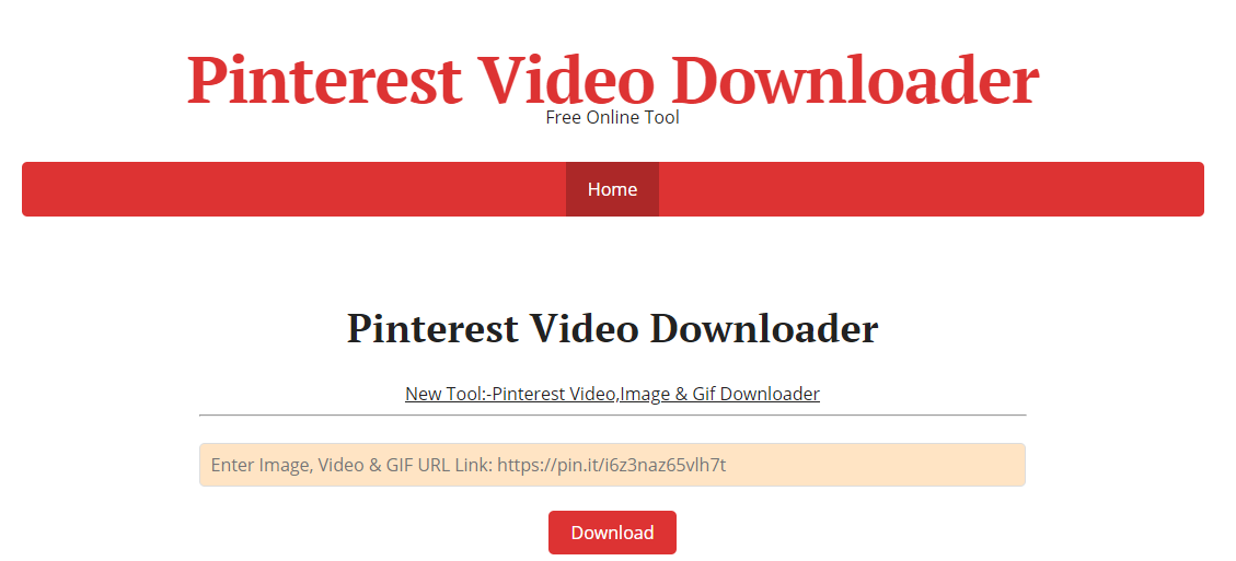 Pinterest Video Downloader - Pinterest Video Download Online