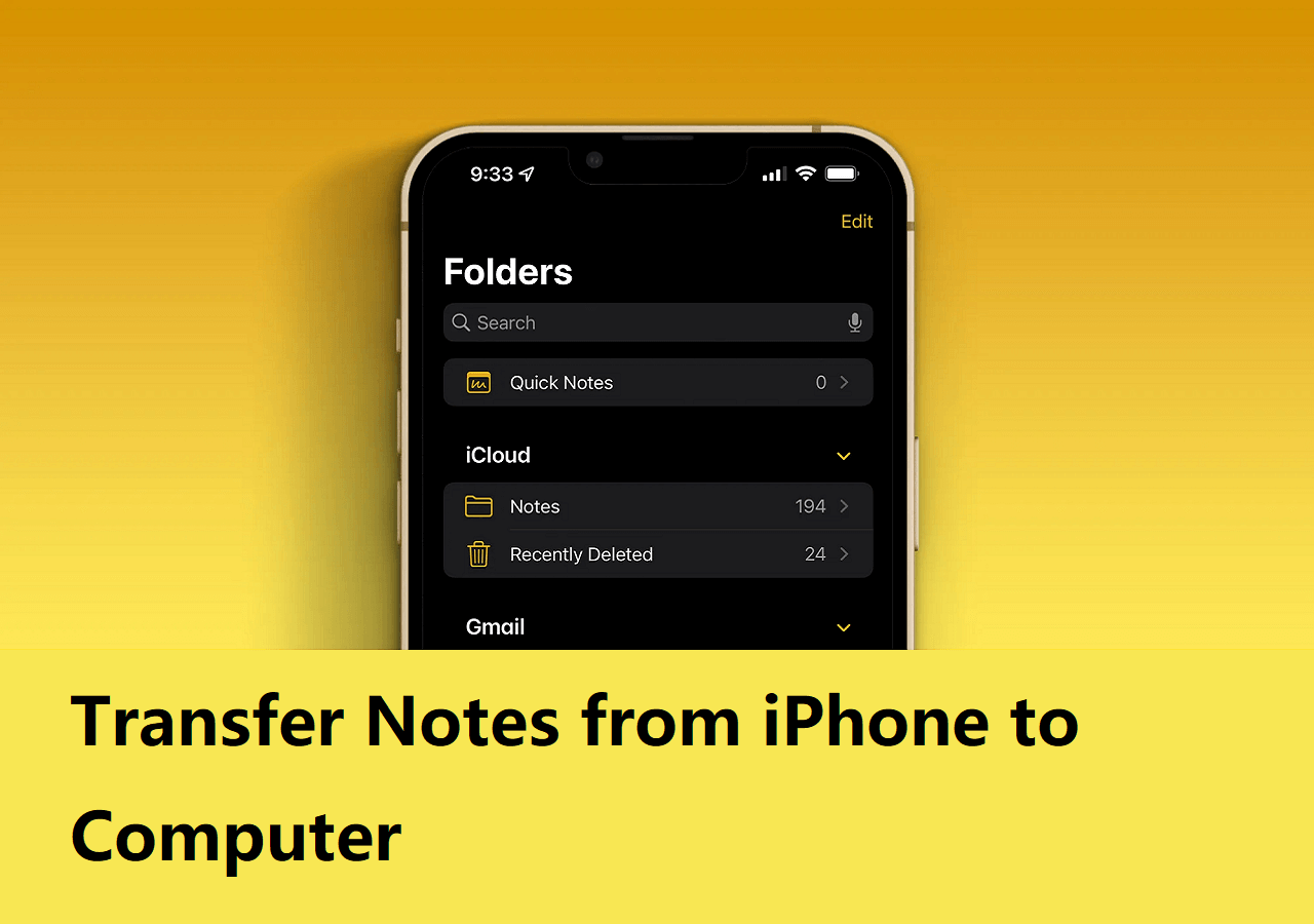 2023 Update]3 Ways to Transfer/Move Notes To iCloud - EaseUS