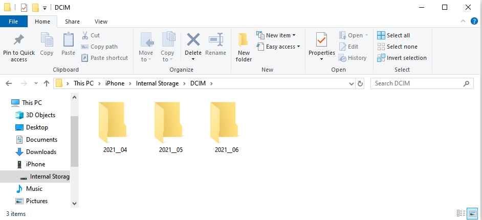 transferir fotos via windows explorer