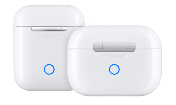 click the back of the airpods