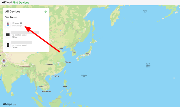 localiser votre iphone