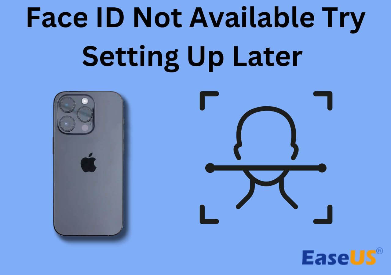 face id not available try setting up later iphone 15