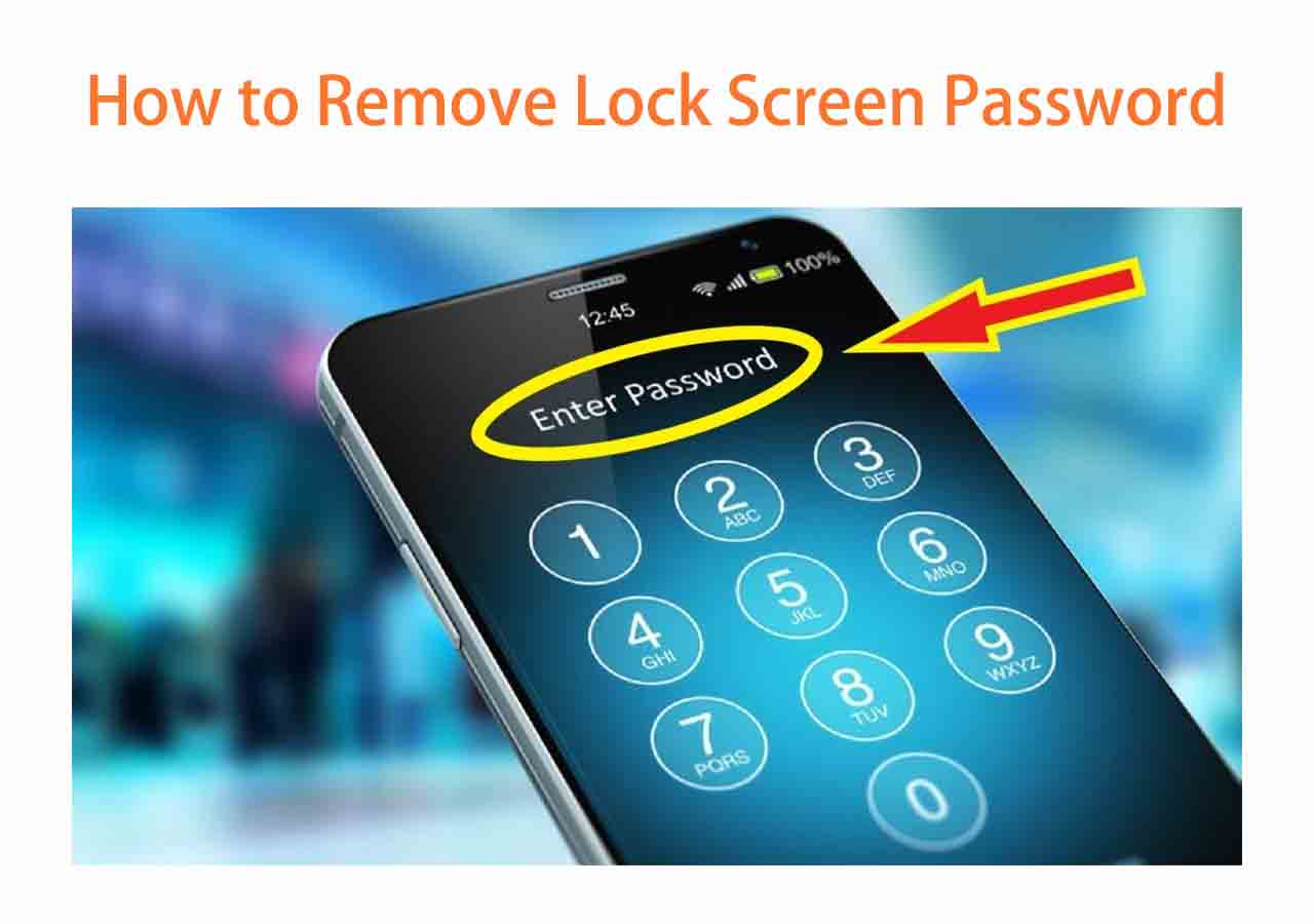 How To Take Off Lock Screen Password