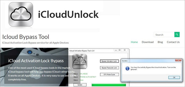 Déverrouillage iCloud