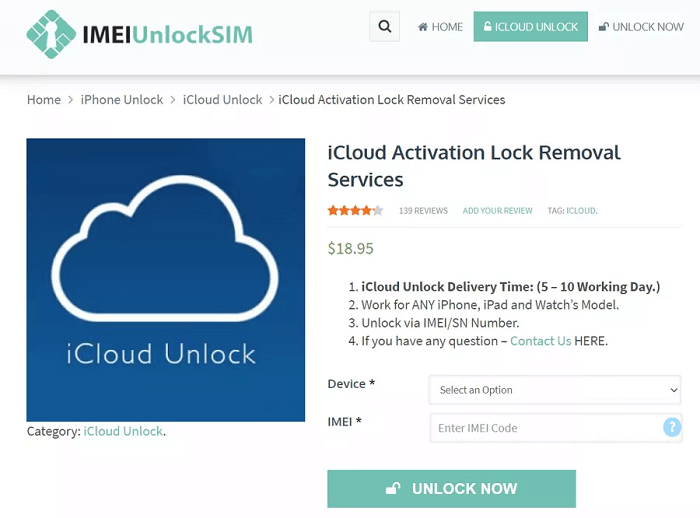 Official Unlock From eBay Bypass V_5.9.1 Activation Lock Service