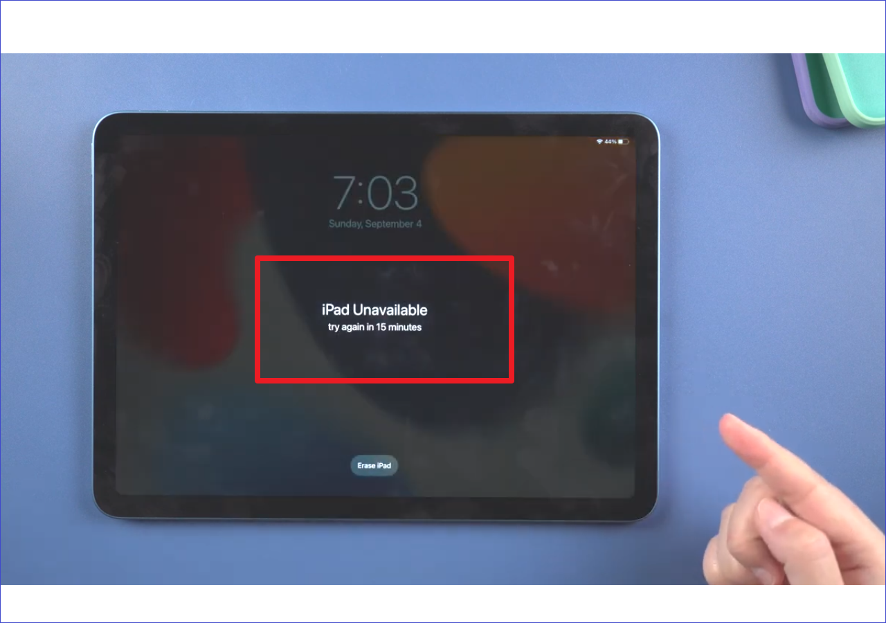 Si un message non disponible ou un verrouillage de sécurité à l'écran  s'affiche sur un iPhone ou un iPad – Assistance Apple (CA)