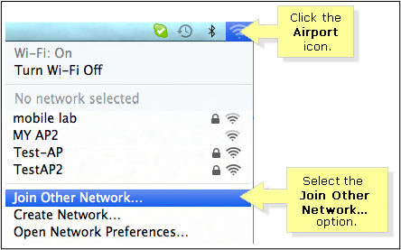 Join other network Mac