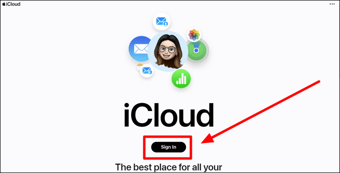 Cliquez sur le bouton de connexion