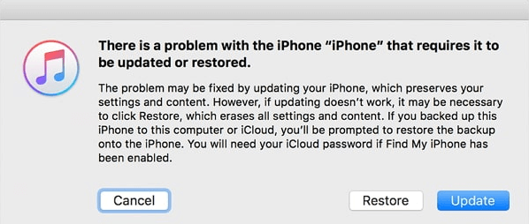 select rstore option