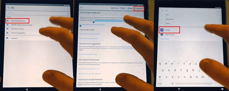 samsung frp bypass google keyboard