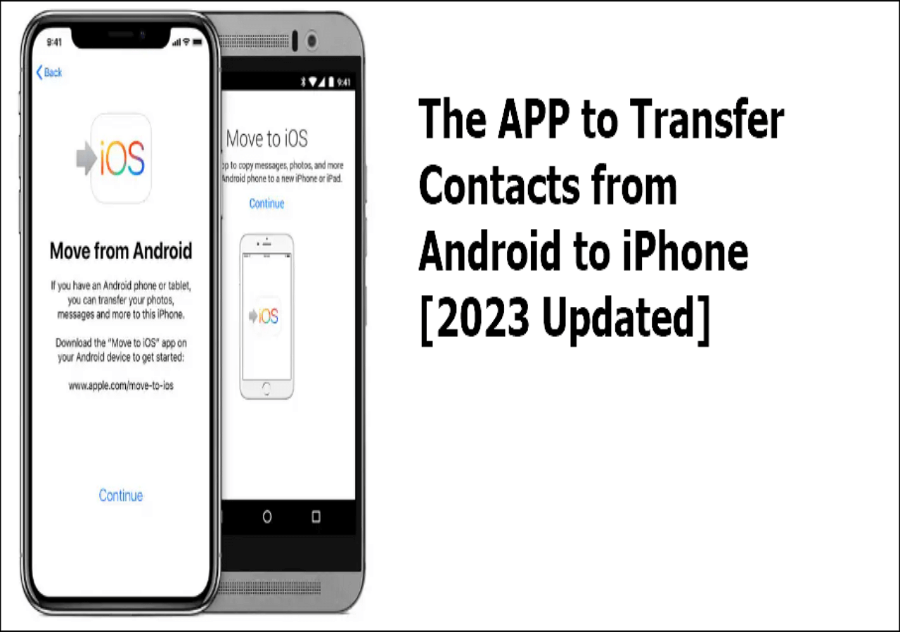 The APP To Transfer Contacts From Android To IPhone EaseUS