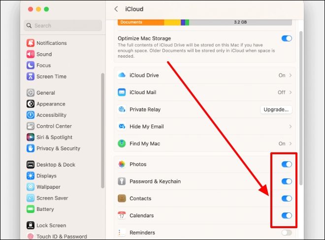 copia de seguridad de contactos mac