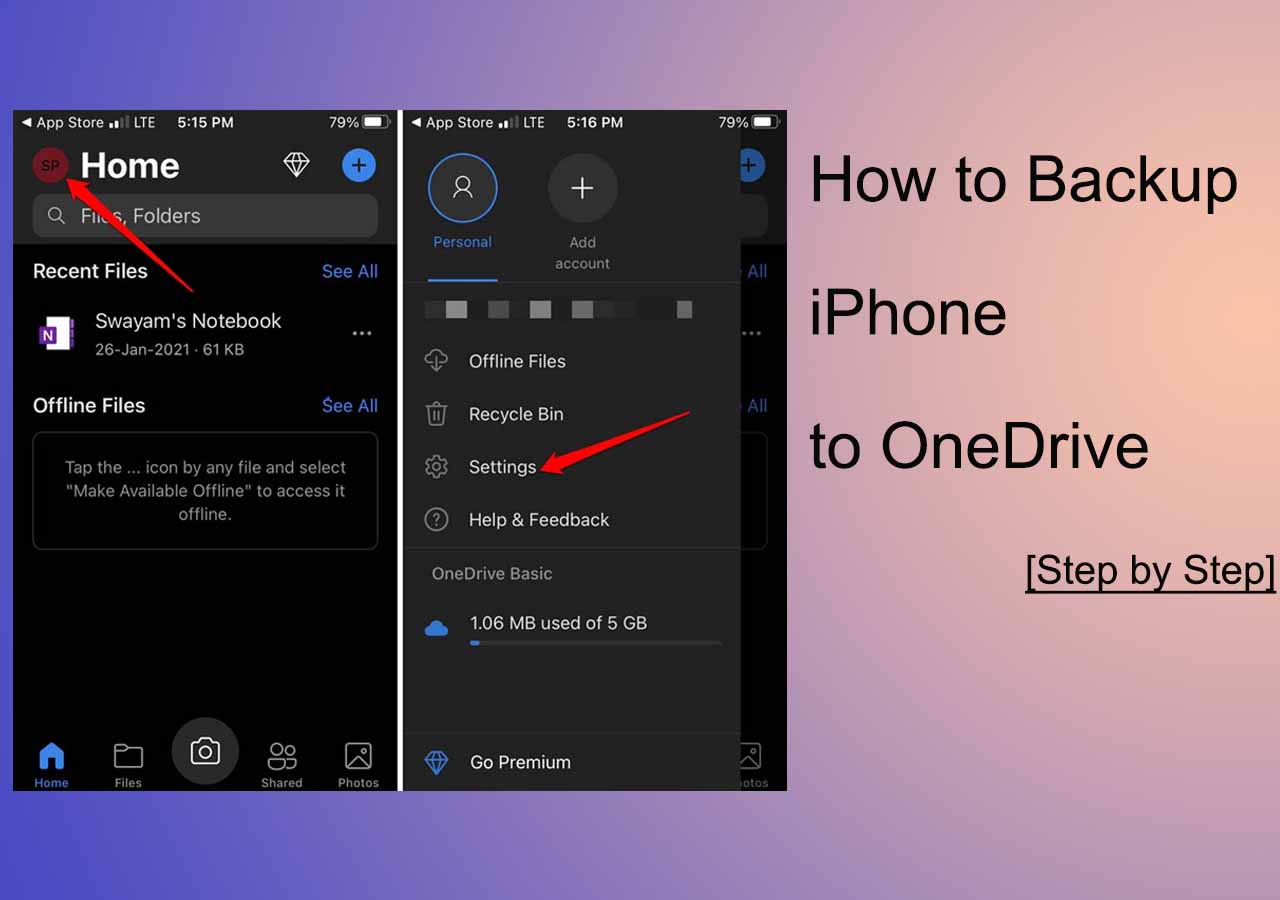 How To Backup Iphone To Onedrive [in Detail]