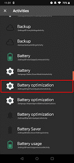 Optimisation de la batterie Google Drive