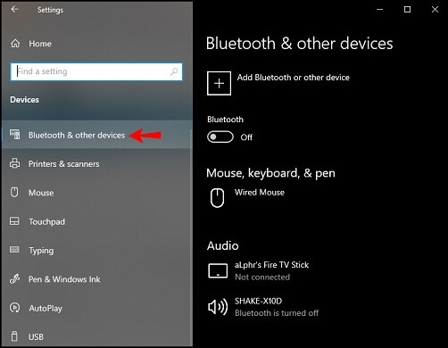 activer le Bluetooth