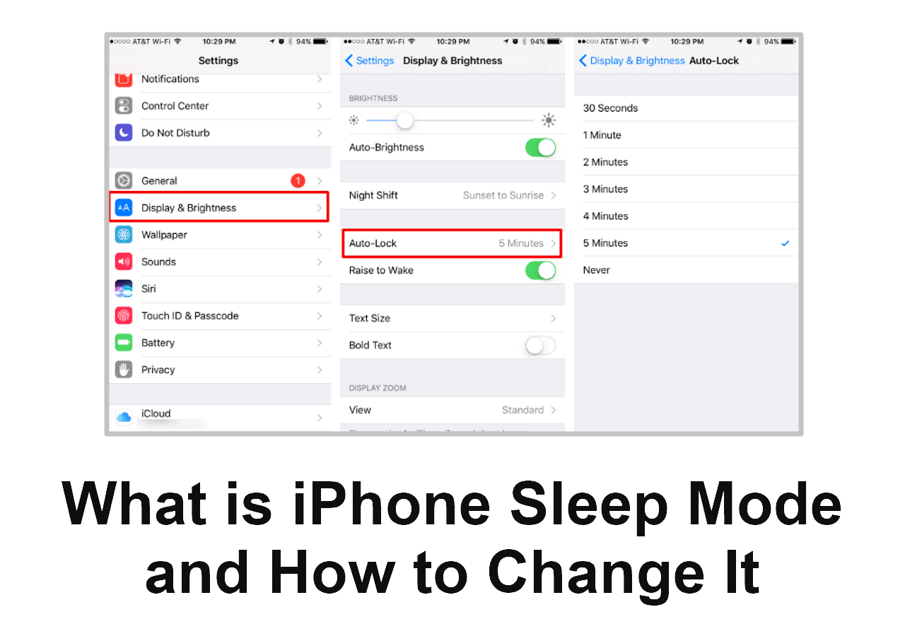 What is iPhone Sleep Mode and How to Change It