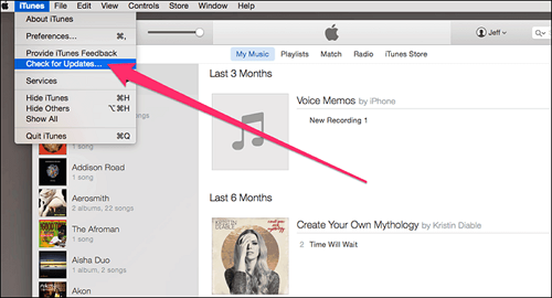 check for updates on mac