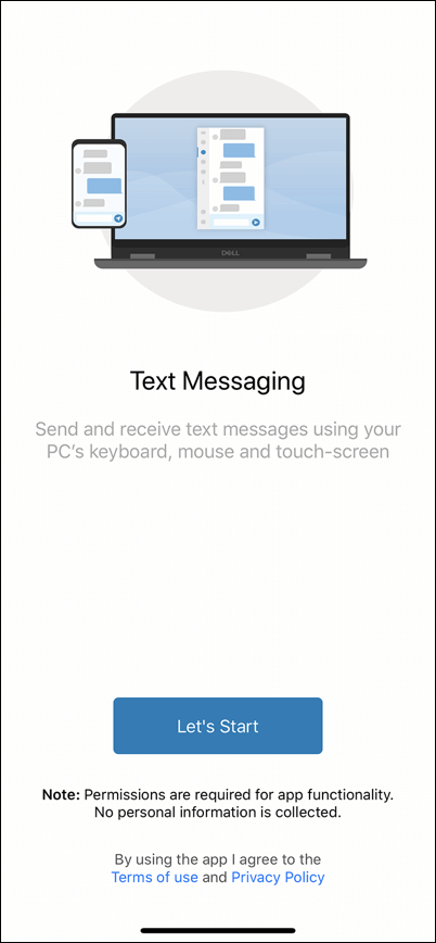 Dell Mobile Connect Mobile App