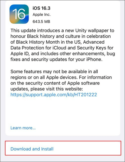 download and install
