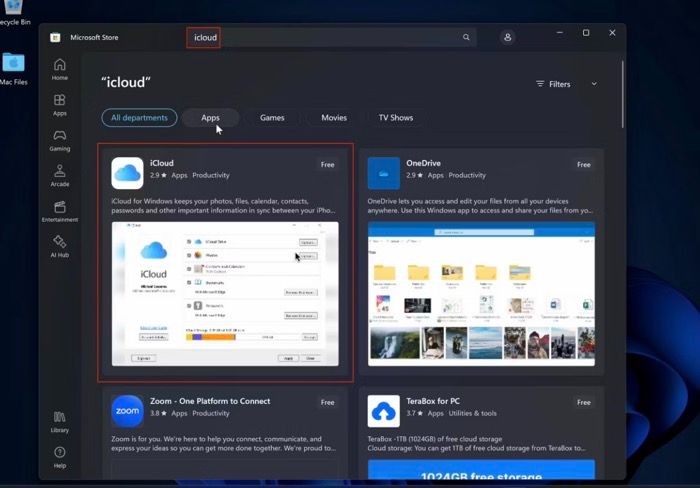 icloud für Windows herunterladen