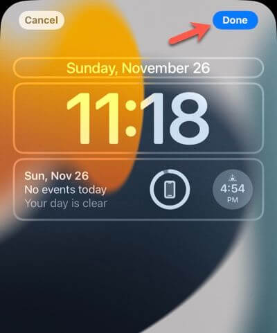 Finish Adding Widgets to Lock Screen iPhone