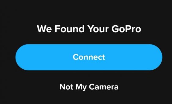 Verbinden Sie GoPro und iPhone im Pairing-Modus