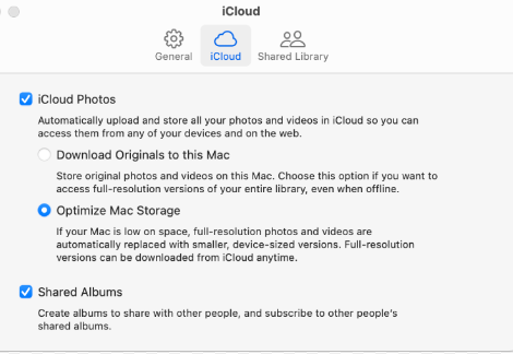 mac icloud photos sync