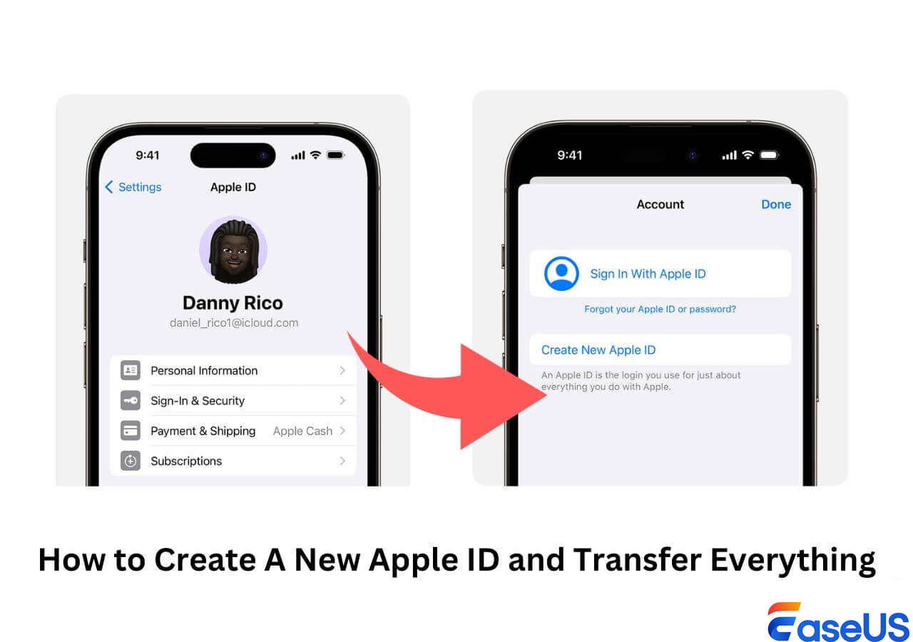 how-to-create-a-new-apple-id-and-transfer-everything