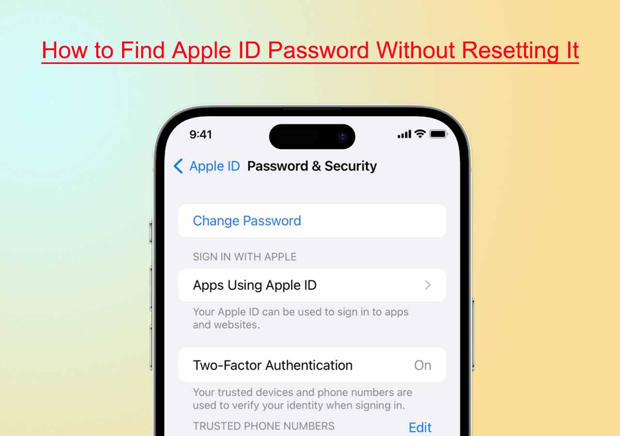 How To Get The Password For Your Apple Id