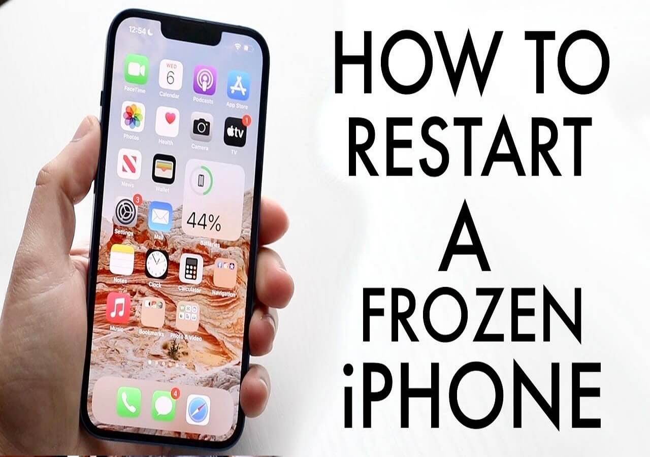 how to shut down iphone 13 when frozen