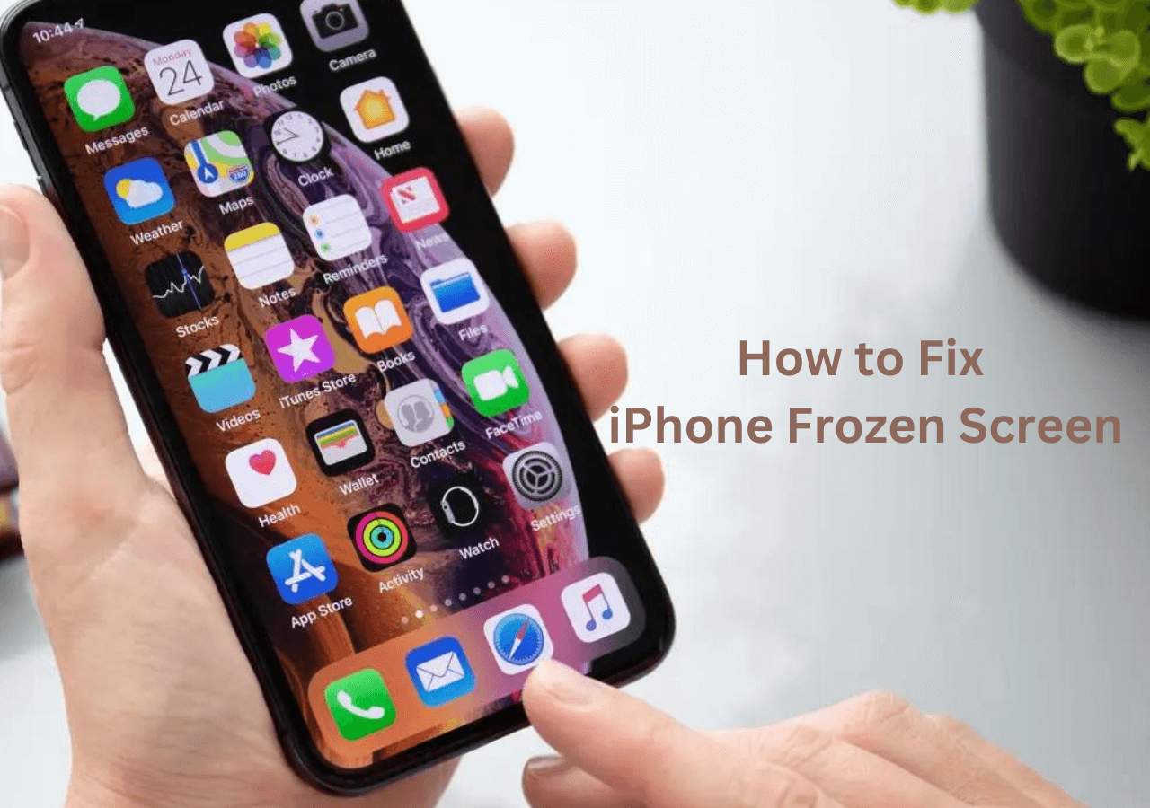 How to Fix iPhone Frozen Screen in 6 Ways - EaseUs