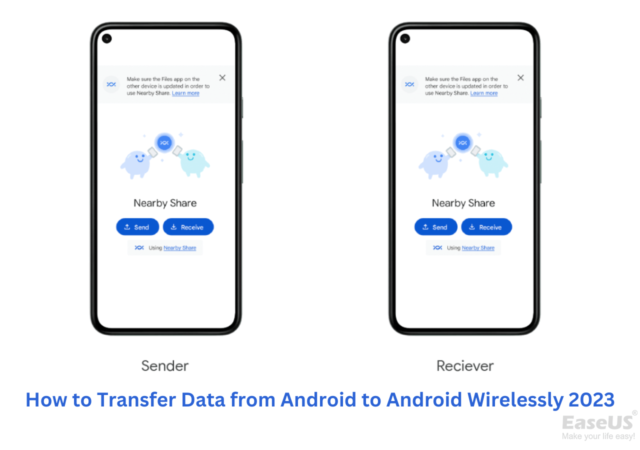 How to Transfer Data from Android to Android Without USB Cable