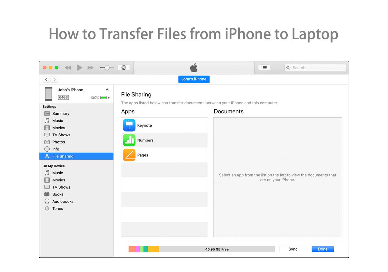 How To Copy Documents From Pc To Iphone