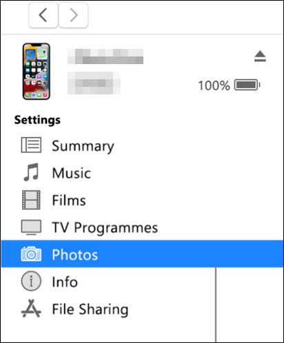 übertragung versteckter fotos vom iphone auf den pc mit itunes
