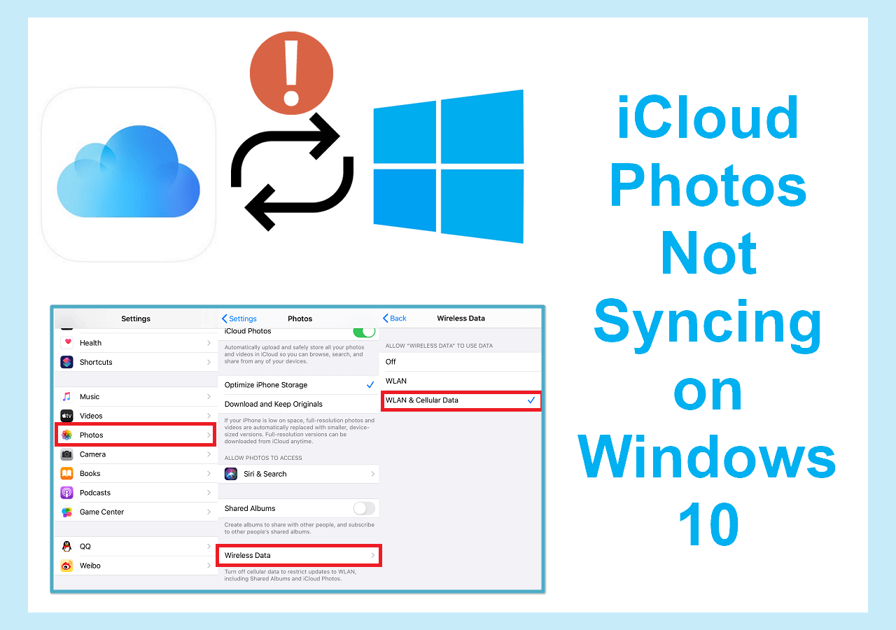 windows downloading all icloud photo not originals