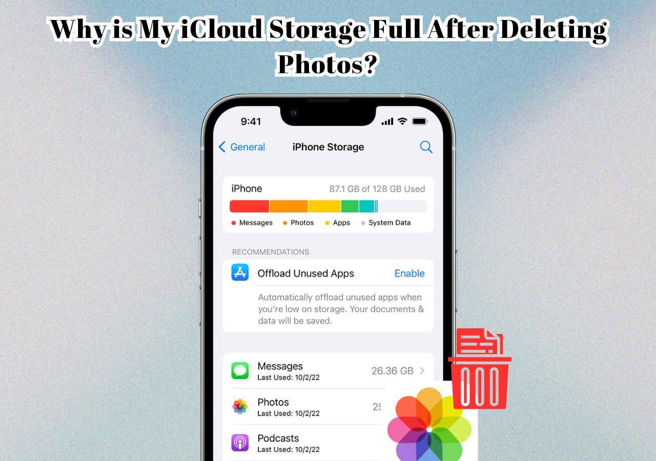 Why Is My Icloud Storage Full After Deleting Photos