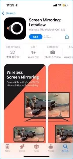 Install LetsView on iPhone